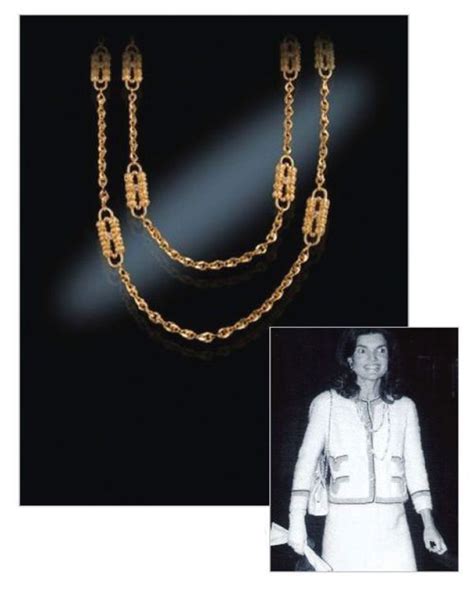 rue de paris chanel necklace jackie onassis|Jfk Tribute to Jackie .